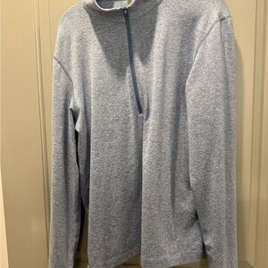 Lululemon Athletica Blue Zip Up Sweater